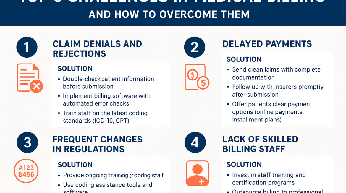 Top 5 Challenges in Medical Billing and How to Overcome Them