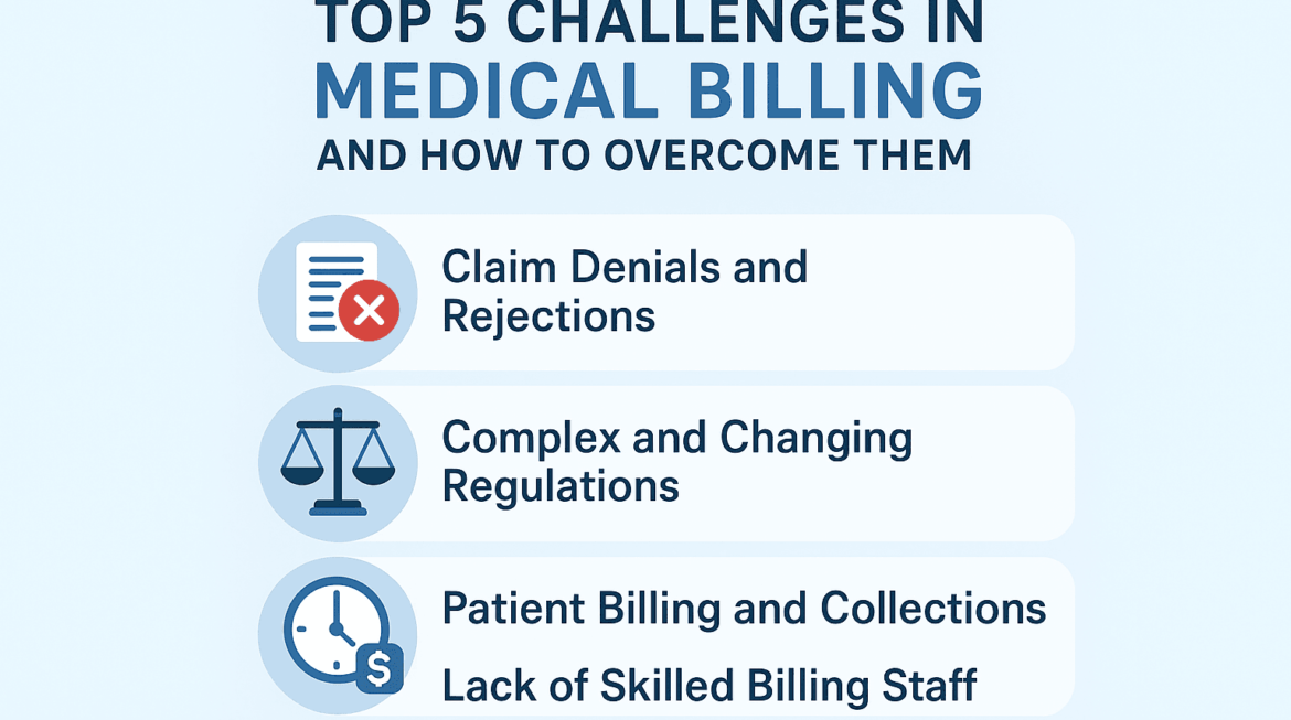 Top 5 Challenges in Medical Billing and How to Overcome Them